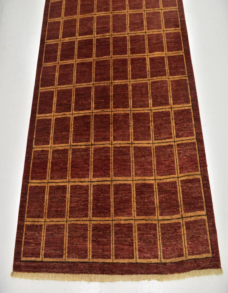 Detail image of  5' x 6' 7  Hand Knotted Modern Ziegler Rug