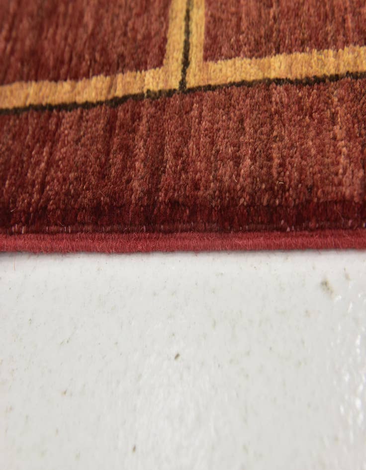 Detail image of  5' x 6' 7  Hand Knotted Modern Ziegler Rug