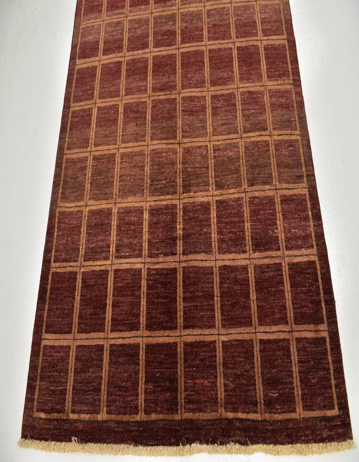 Detail image of  4' 9 x 6' 3  Hand Knotted Modern Ziegler Rug