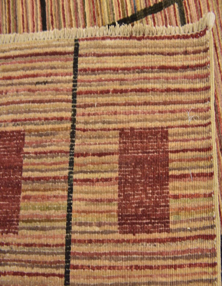 Detail image of  8' x 9' 5  Hand Knotted Modern Ziegler Rug