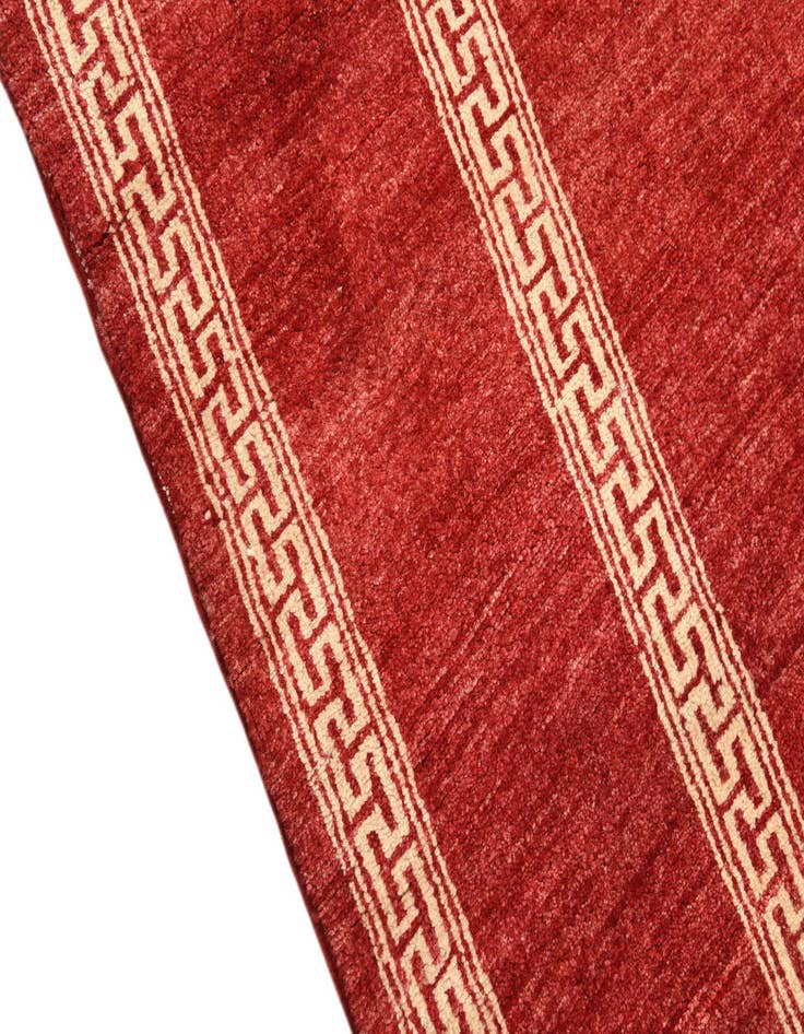 Detail image of  4' 7 x 6' 5  Hand Knotted Modern Ziegler Rug