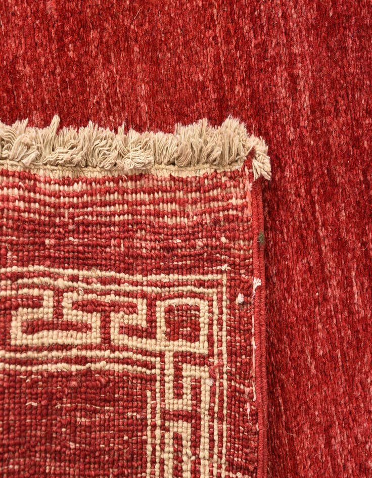 Detail image of  4' 7 x 6' 5  Hand Knotted Modern Ziegler Rug