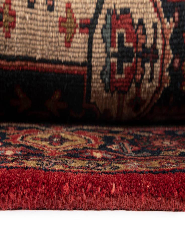 Detail image of  8' 1 x 9' 8 Moghul Heriz Wool Rug