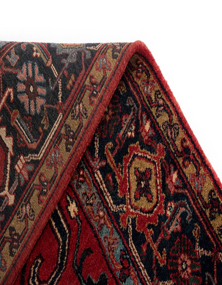 Detail image of  8' 1 x 9' 8 Moghul Heriz Wool Rug