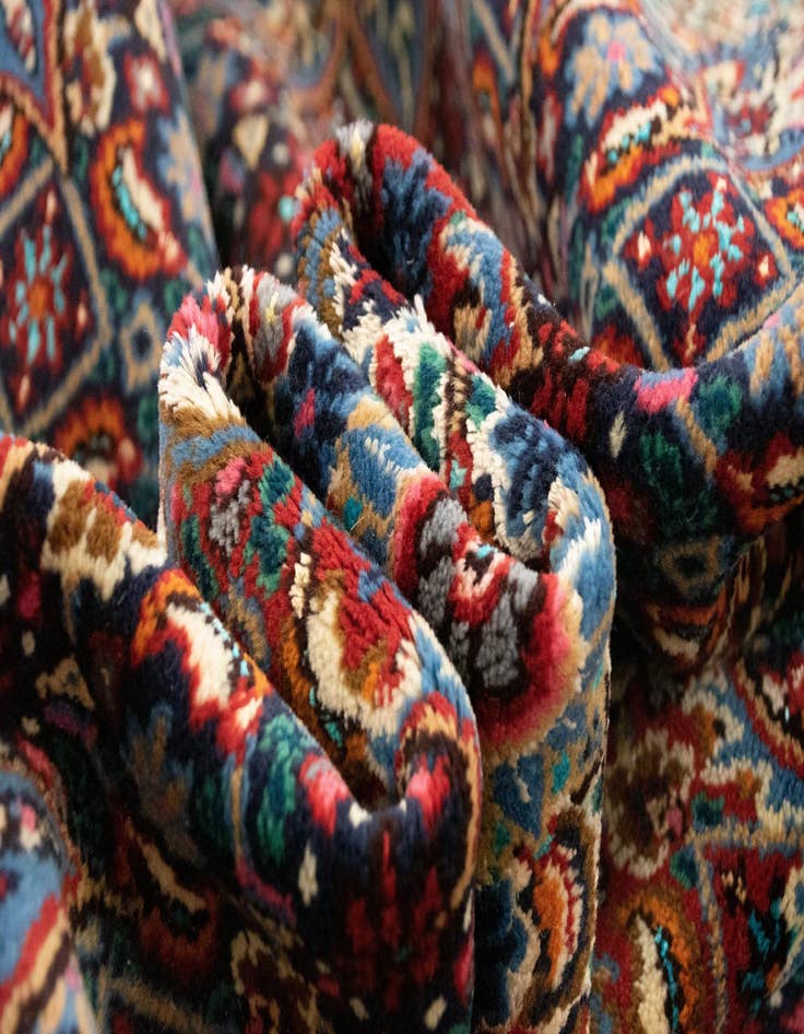 Detail image of  8' x 11' 3  Hand Knotted Mood Persian Wool Rug