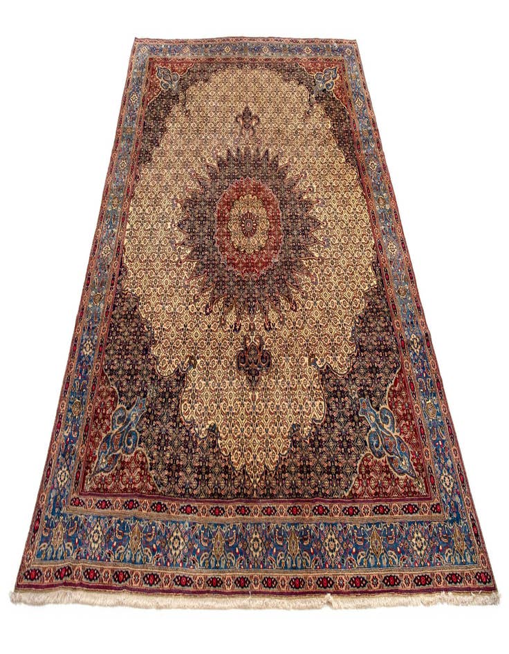 Detail image of  10' 2 x 13' 9  Hand Knotted Mood Persian Wool Rug