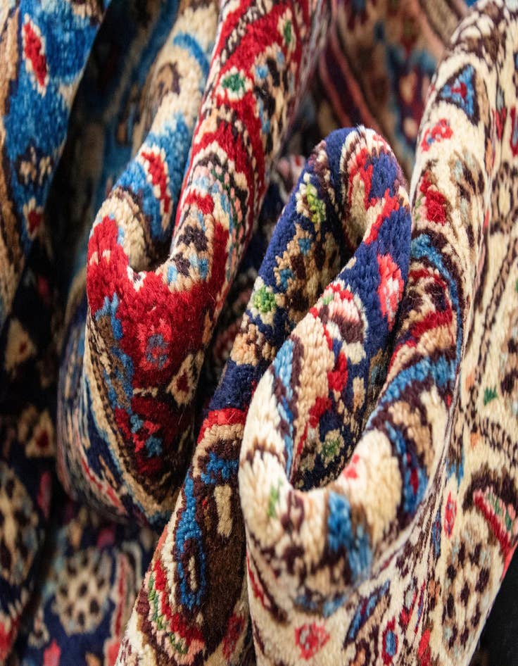 Detail image of  10' 2 x 13' 9  Hand Knotted Mood Persian Wool Rug