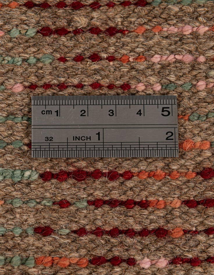 Detail image of  5' 11 x 7' 10  Hand Knotted Moroccan Wool Rug