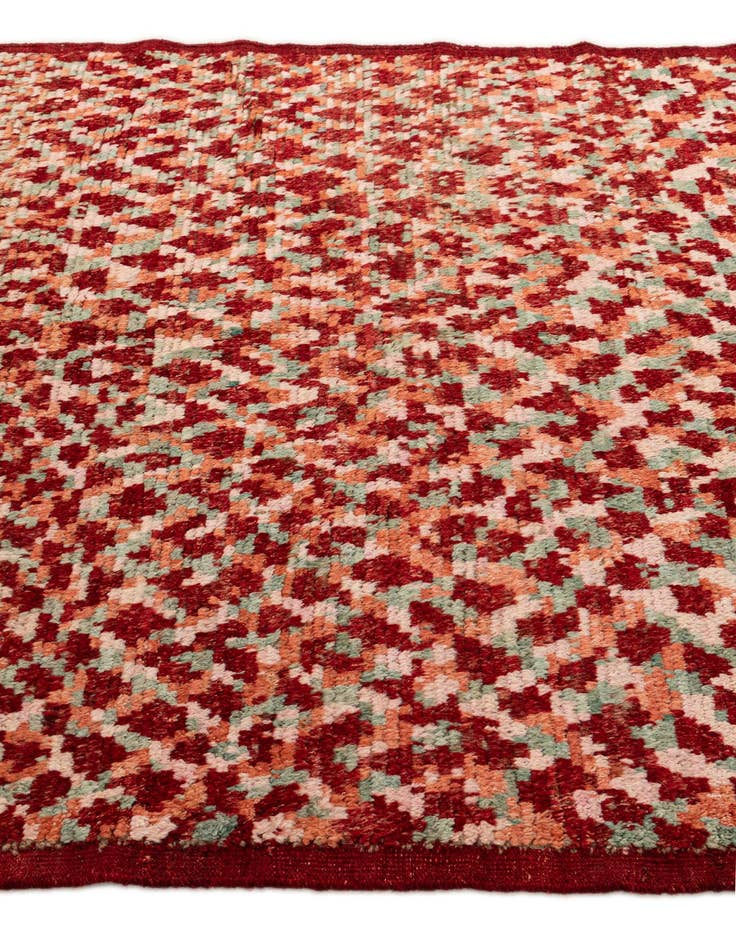 Detail image of  5' 11 x 7' 10  Hand Knotted Moroccan Wool Rug