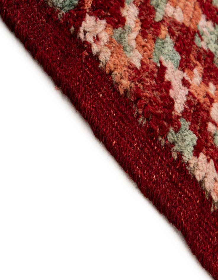 Detail image of  5' 11 x 7' 10  Hand Knotted Moroccan Wool Rug