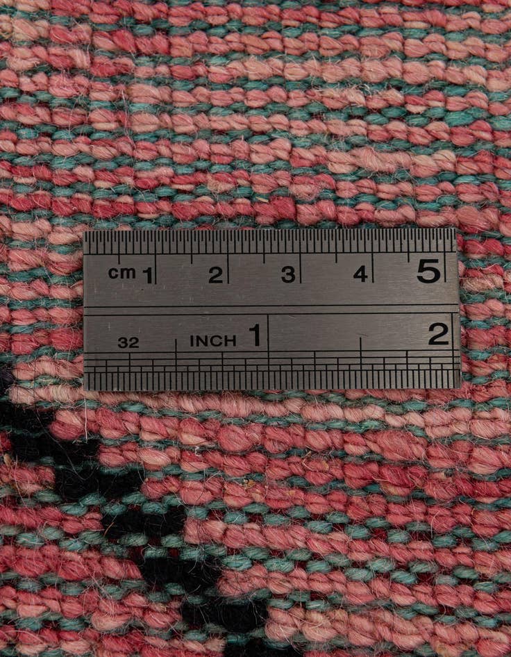 Detail image of  5' 6 x 7' 11  Hand Knotted Moroccan Wool Rug