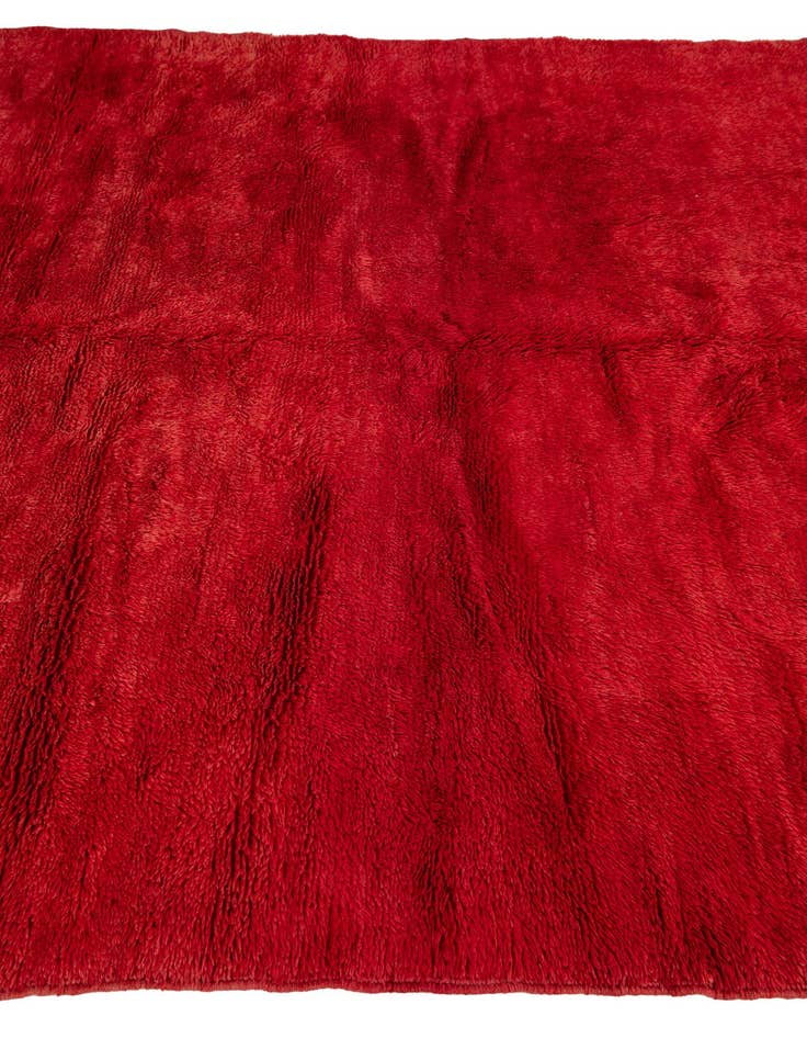 Detail image of  7' x 10' 4  Hand Knotted Moroccan Wool Rug