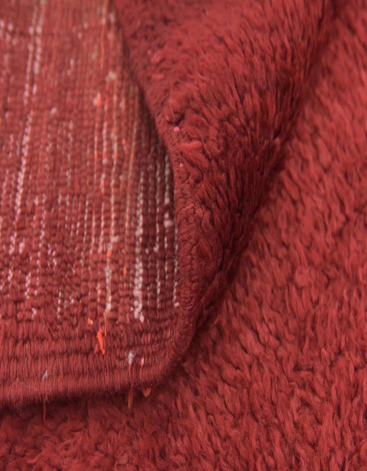 Detail image of  3' 7 x 5' 8  Hand Knotted Moroccan Wool Rug