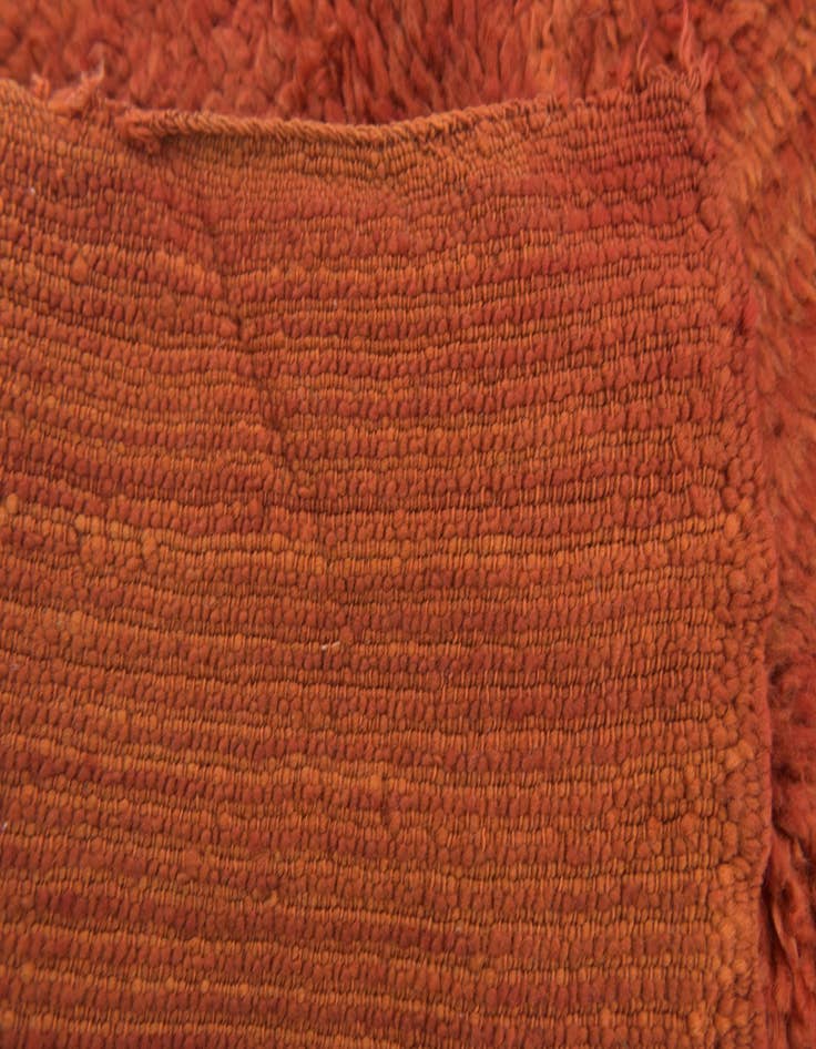 Detail image of  4' 3 x 6' 2  Hand Knotted Moroccan Wool Rug