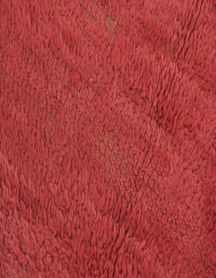 Detail image of  4' 9 x 5' 6  Hand Knotted Moroccan Wool Rug