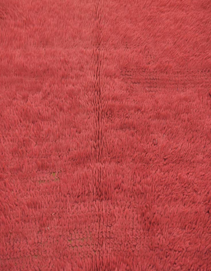 Detail image of  4' 9 x 5' 6  Hand Knotted Moroccan Wool Rug