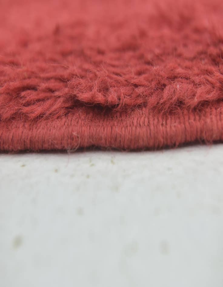 Detail image of  4' 9 x 5' 6  Hand Knotted Moroccan Wool Rug