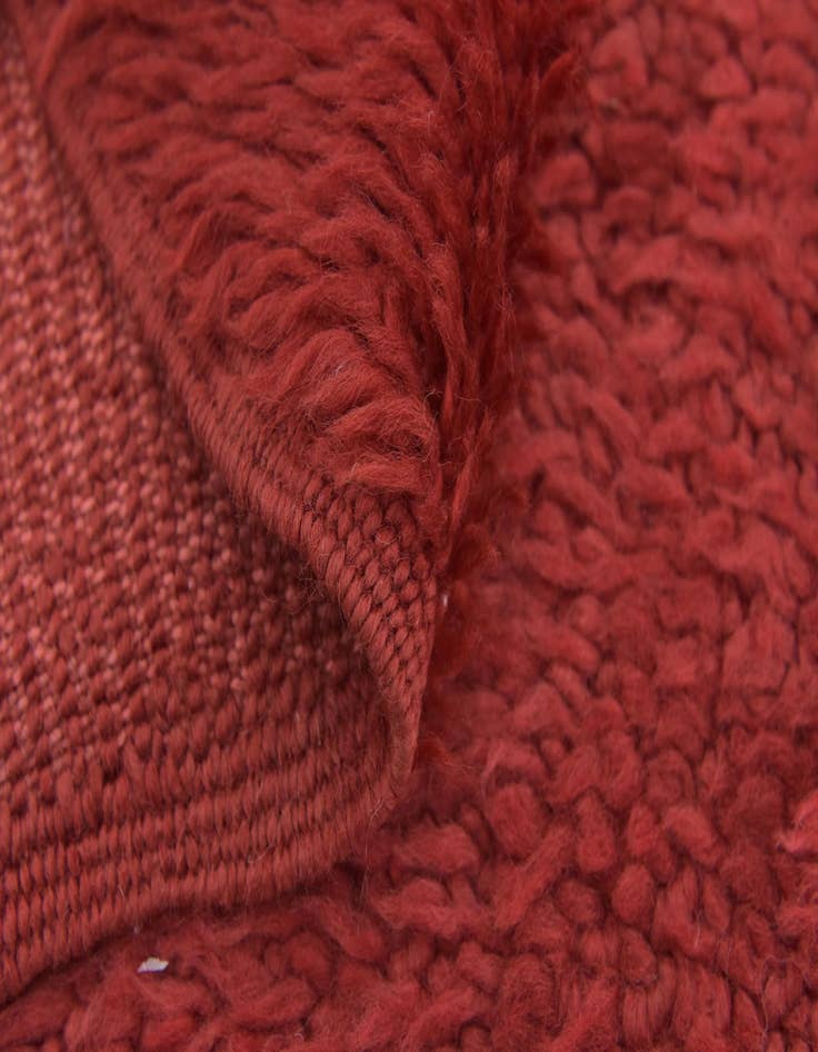 Detail image of  4' 9 x 5' 6  Hand Knotted Moroccan Wool Rug