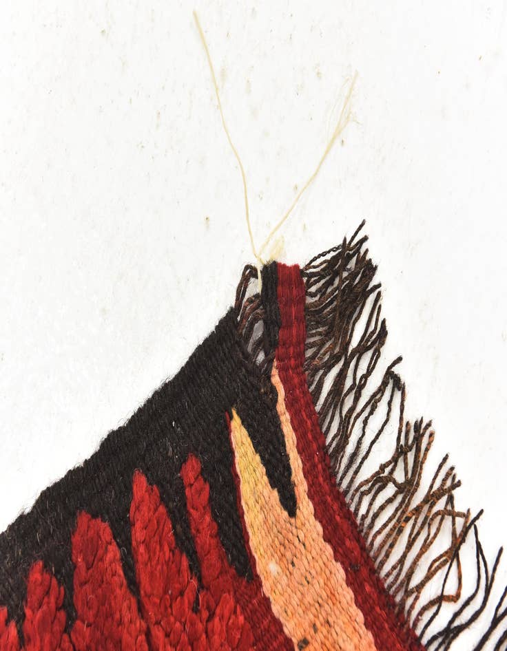 Detail image of  5' 9 x 9' 4  Hand Knotted Moroccan Wool Rug