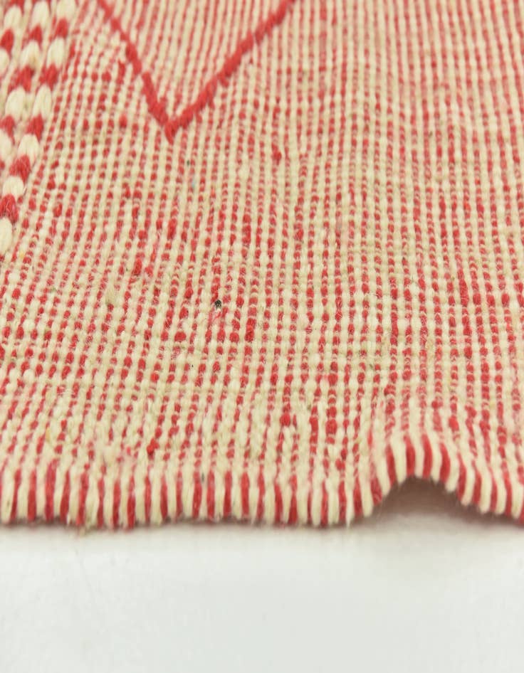 Detail image of  6' 5 x 9' 6  Hand Knotted Moroccan Wool Rug