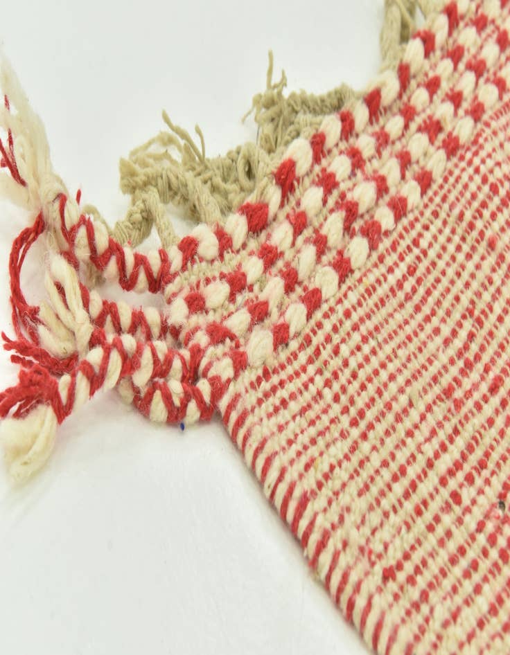 Detail image of  6' 5 x 9' 6  Hand Knotted Moroccan Wool Rug