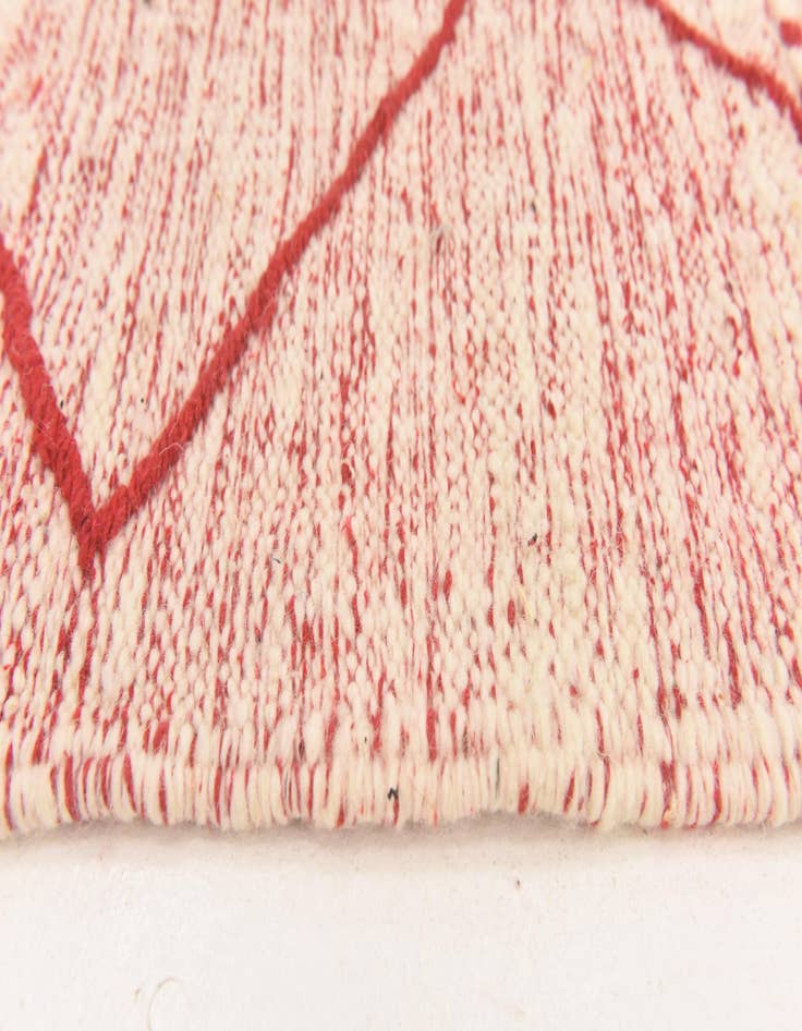 Detail image of  4' 11 x 8' 1  Hand Knotted Moroccan Wool Rug