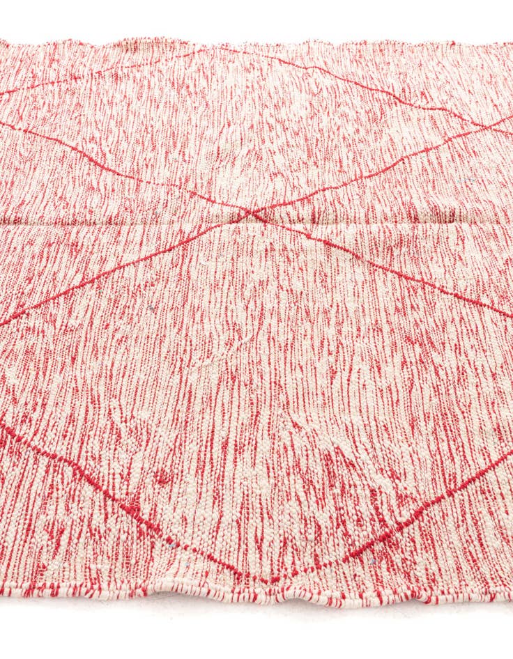 Detail image of  6' 8 x 9' 8  Hand Knotted Moroccan Wool Rug