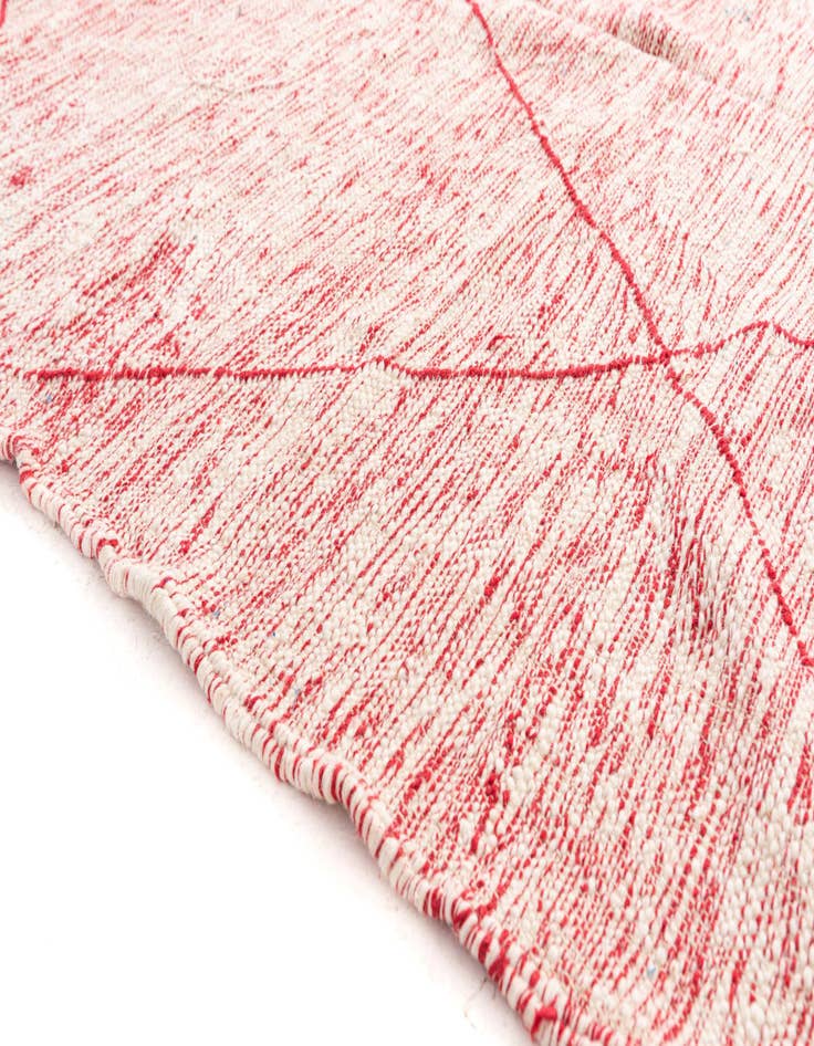 Detail image of  6' 8 x 9' 8  Hand Knotted Moroccan Wool Rug