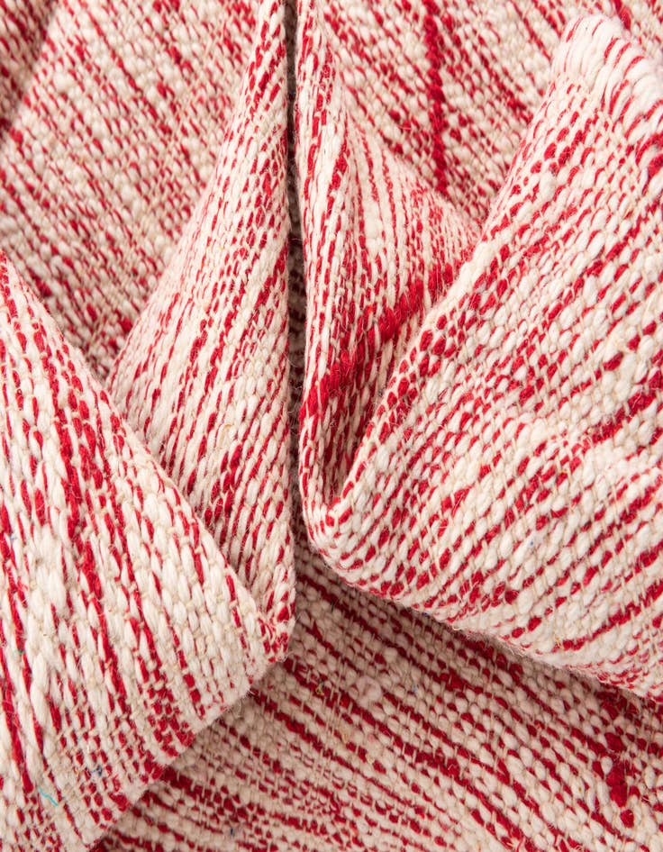 Detail image of  6' 8 x 9' 8  Hand Knotted Moroccan Wool Rug