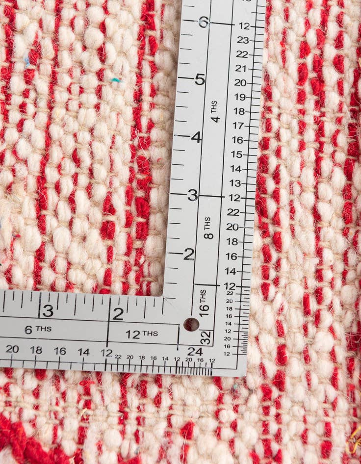 Detail image of  6' 8 x 9' 8  Hand Knotted Moroccan Wool Rug