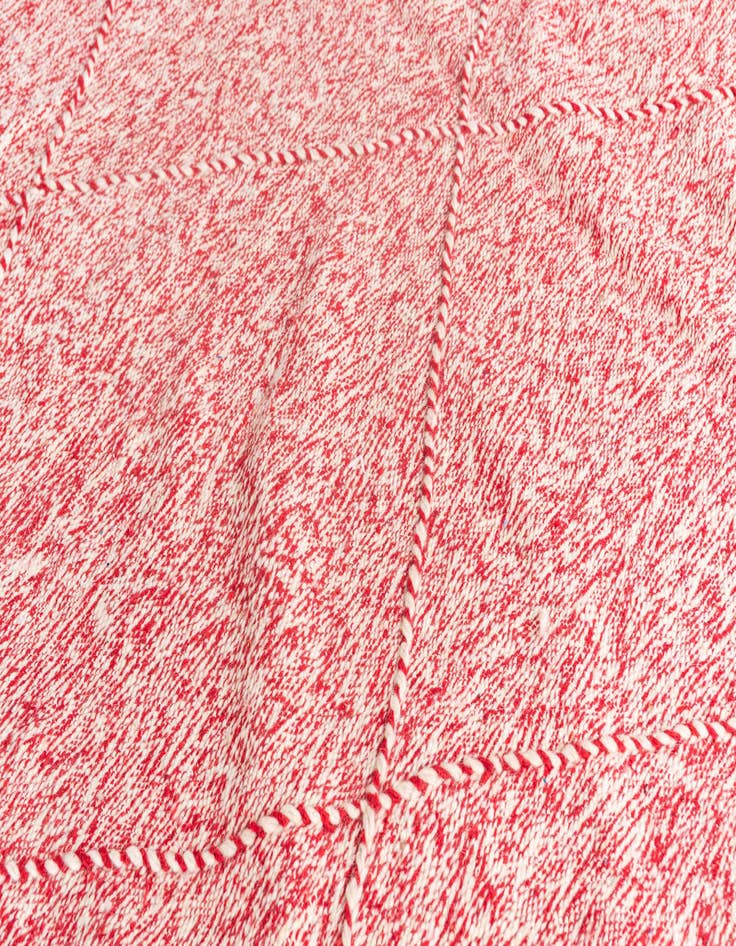 Detail image of  6' 7 x 10' 5  Hand Knotted Moroccan Wool Rug