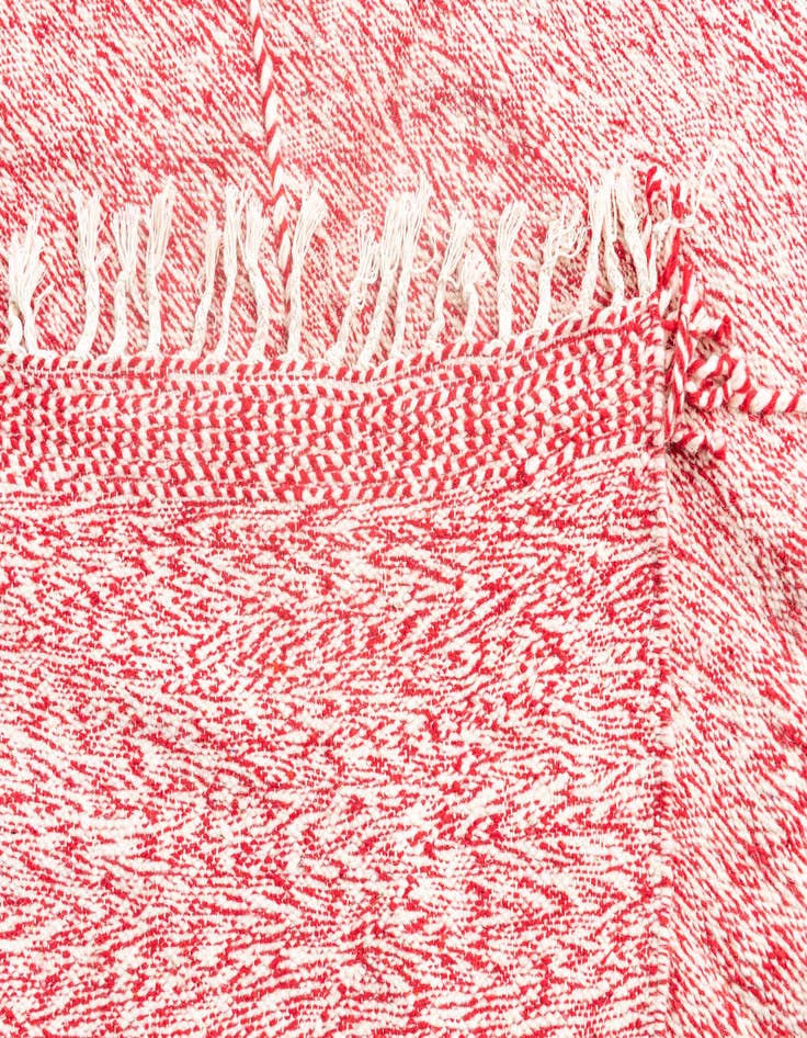 Detail image of  6' 7 x 10' 5  Hand Knotted Moroccan Wool Rug