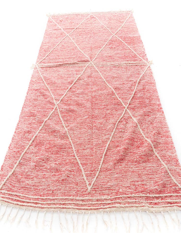 Detail image of  6' 6 x 10' 3  Hand Knotted Moroccan Wool Rug