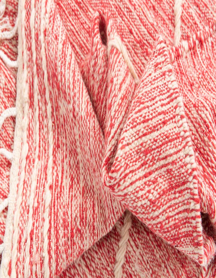 Detail image of  6' 6 x 10' 3  Hand Knotted Moroccan Wool Rug