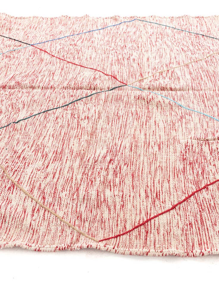 Detail image of  7' 10 x 11' 2  Hand Knotted Moroccan Wool Rug