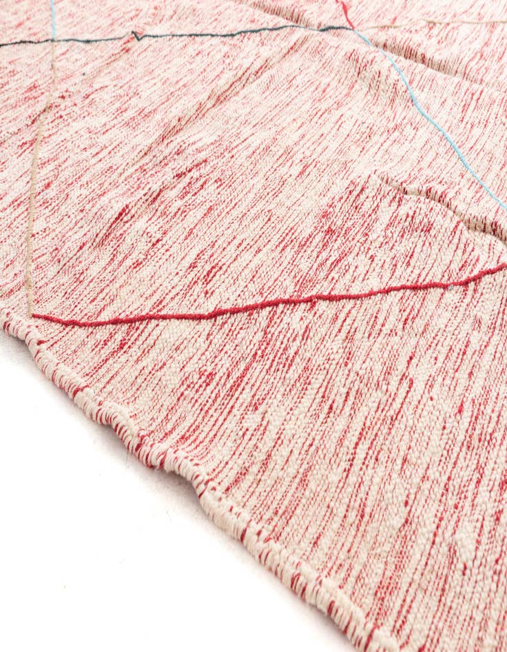 Detail image of  7' 10 x 11' 2  Hand Knotted Moroccan Wool Rug