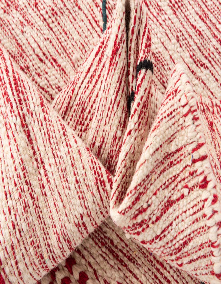 Detail image of  7' 10 x 11' 2  Hand Knotted Moroccan Wool Rug