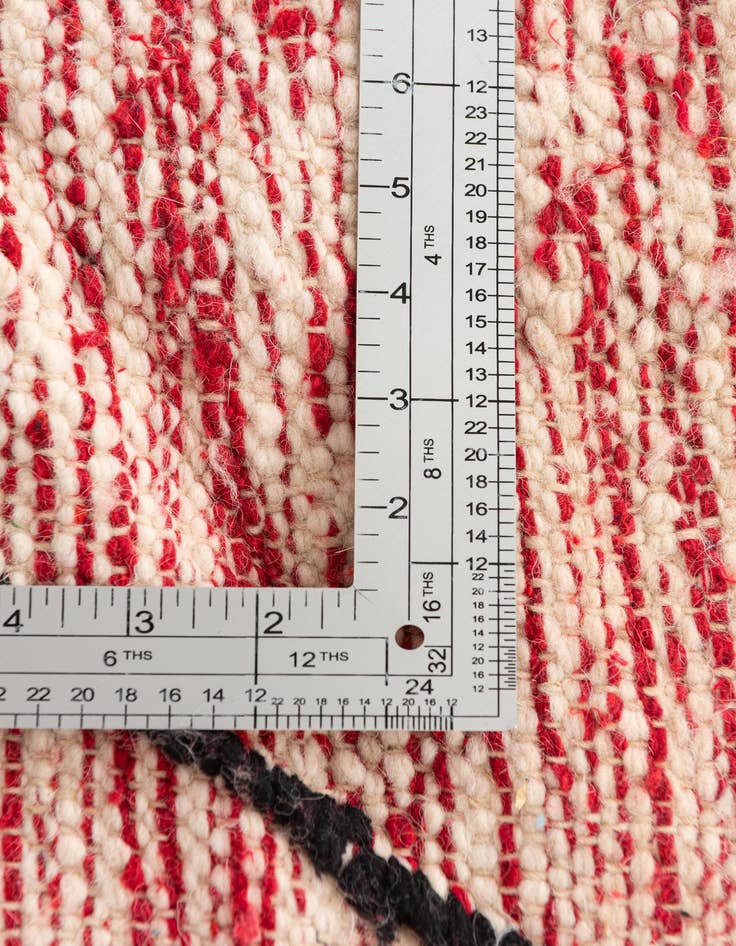 Detail image of  7' 10 x 11' 2  Hand Knotted Moroccan Wool Rug