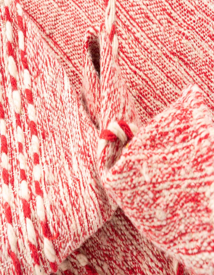 Detail image of  5' 2 x 8' 8  Hand Knotted Moroccan Wool Rug