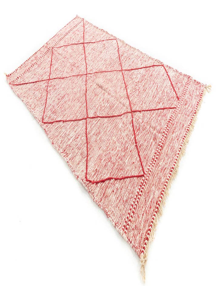 Detail image of  5' x 8' 6  Hand Knotted Moroccan Wool Rug