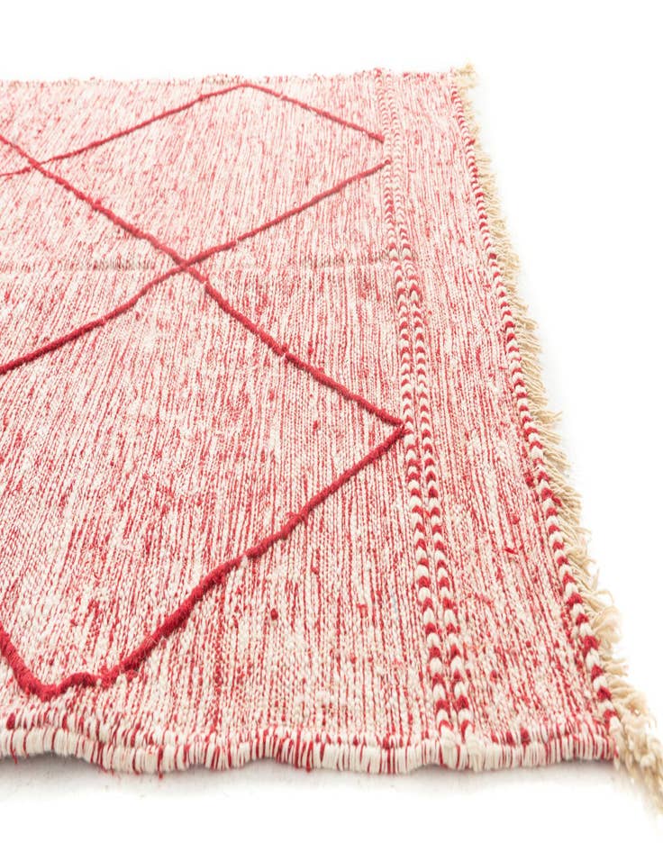 Detail image of  5' x 8' 6  Hand Knotted Moroccan Wool Rug