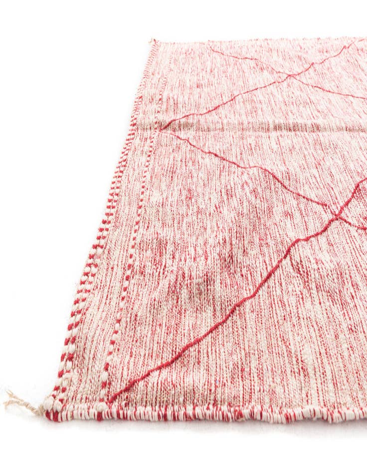 Detail image of  6' 9 x 9' 8  Hand Knotted Moroccan Wool Rug