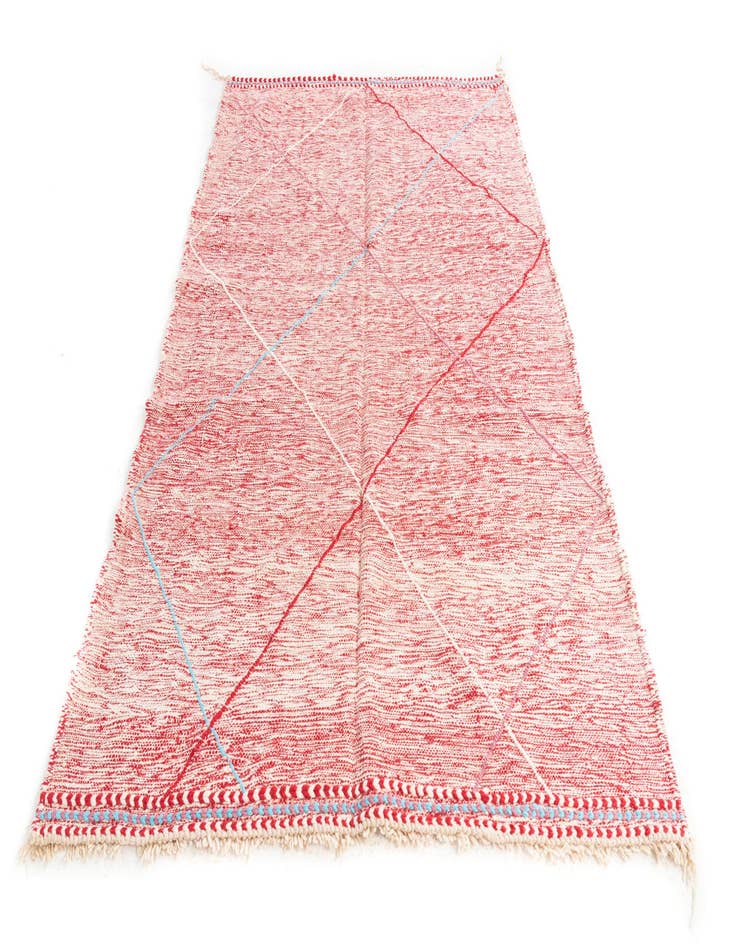 Detail image of  5' 5 x 8' 7  Hand Knotted Moroccan Wool Rug