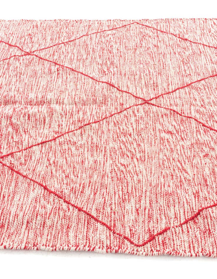 Detail image of  5' 5 x 8' 2  Hand Knotted Moroccan Wool Rug