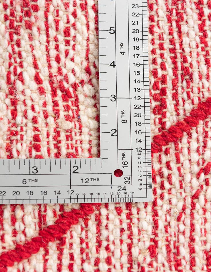 Detail image of  5' 5 x 8' 2  Hand Knotted Moroccan Wool Rug