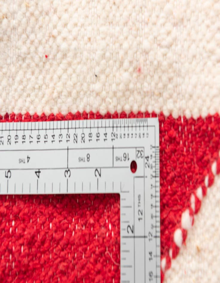 Detail image of  6' 6 x 10'  Hand Knotted Moroccan Wool Rug