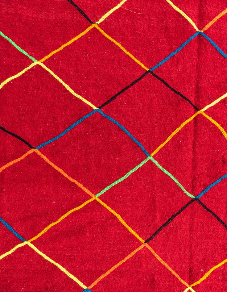 Detail image of  5' x 8' 2  Hand Knotted Moroccan Wool Rug