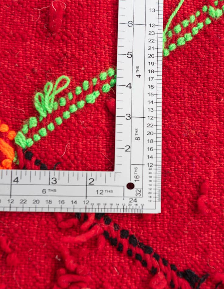 Detail image of  5' x 8' 2  Hand Knotted Moroccan Wool Rug