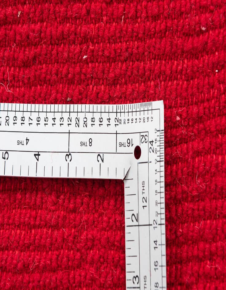 Detail image of  8' 2 x 13'  Hand Knotted Moroccan Wool Rug