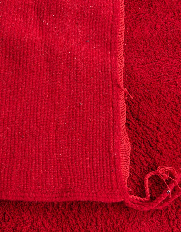 Detail image of  8' 2 x 13'  Hand Knotted Moroccan Wool Rug